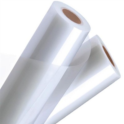 Hot sale pvc adhesive glossy cold lamination film