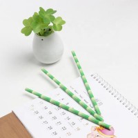 Biodegradable Verged Customized Bambow Drinking Paper Straws